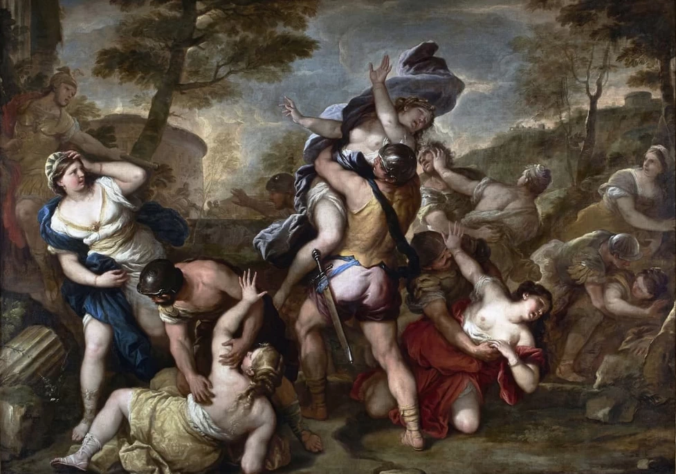 Il ratto delle Sabine - Galleria Nazionale di Palazzo Spinola, Genoa